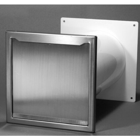 Sagemüller & Rohrer Mauerkasten PowAirbox 50490 Abluft Zubehör 150 mm Anschluss