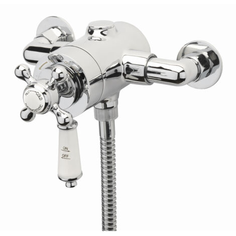 Sagittarius Kensington Exposed Thermostatic Shower Valve - Chrome