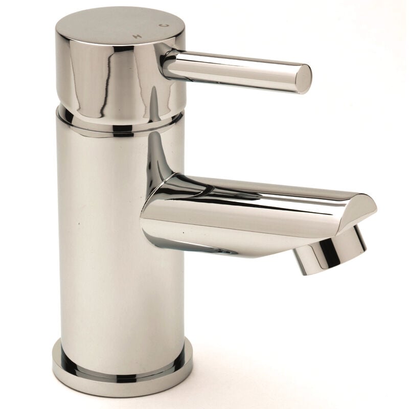 Sagittarius Piazza Mono Basin Mixer Tap with Sprung Waste - Chrome