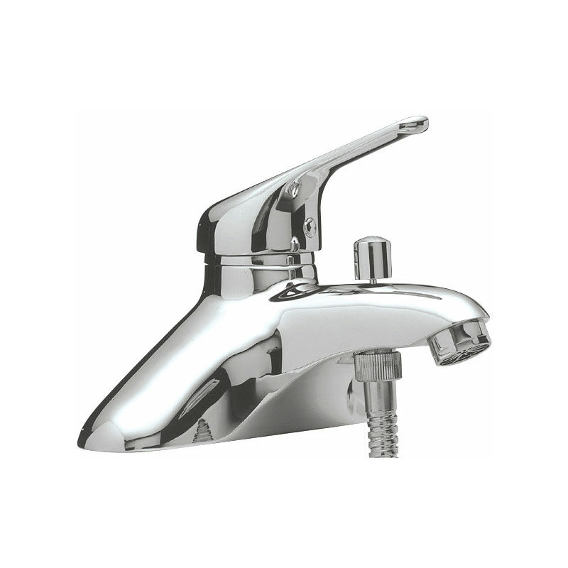 Sagittarius Prestige Bath Shower Mixer Tap with Kit Deck Mounted - Chrome