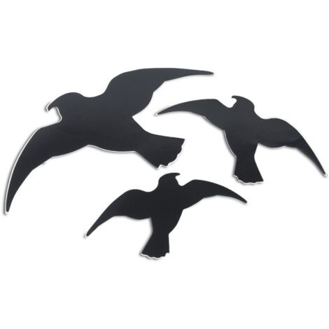 Sagoma di uccello Easy Sticker 3 pezzi WINDHAGER (Per 20)
