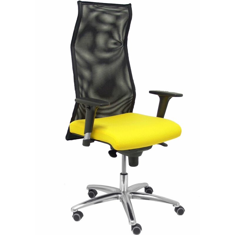 Sahuco XL bali gelber Sessel bis zu 160 kg