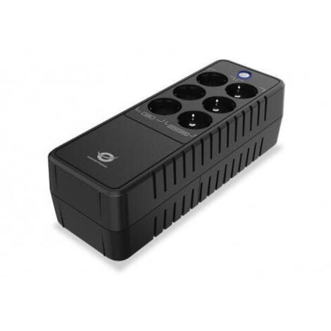 SAI 600VA CONCEPTRONIC 360W OFICINA 6 TOMAS ENCHUFE PROTECCION PUERTO LAN MODEM