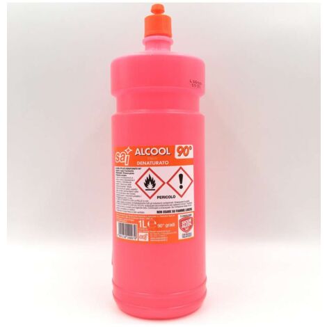 Sai Alcool Denaturato 90° - 1000 ml - Pulizia e Igiene
