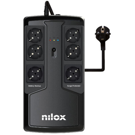 SAI Interactivo Nilox NXGCLIO8501X5V2 595 W 850 VA