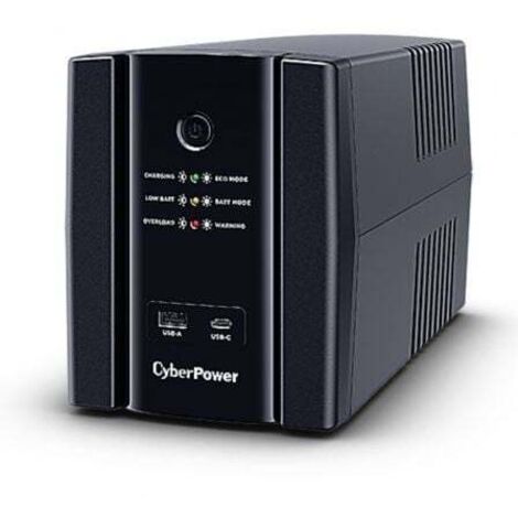 SAI Línea Interactiva Cyberpower UT1500EG/ 1500VA-900W/ 4 Salidas/ Formato Torre