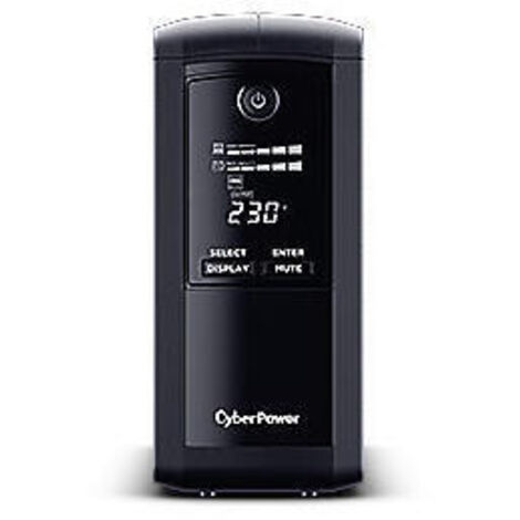 SAI Línea Interactiva Cyberpower VP700ELCD/ 700VA-390W/ 4 Salidas/ Formato Torre
