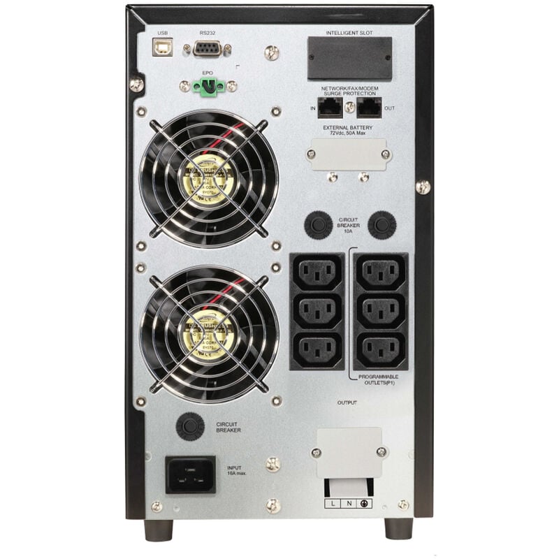 Lapara - Sai ups Online 3000 Va lcd, double conversion, capacité 3000VA / 3000W