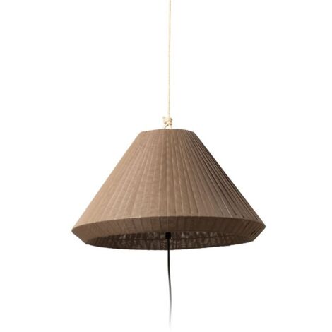 SAIGON Lámpara portátil y colgante gris/marrón T70 71584-06