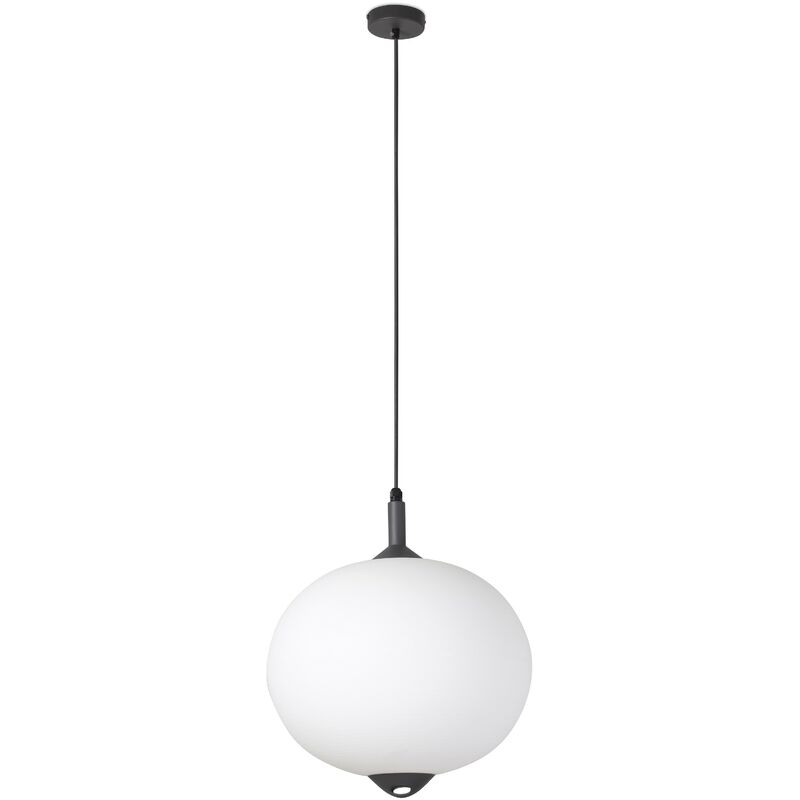 

Faro Barcelona - SAIGON Lámpara colgante gris/blanco mate R45 - GRIS OSCURO