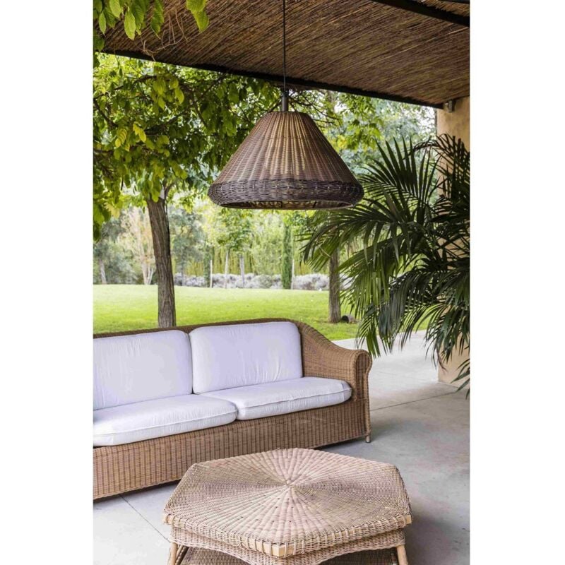 

SAIGON Lámpara colgante gris/marrón W70 - GRIS OSCURO