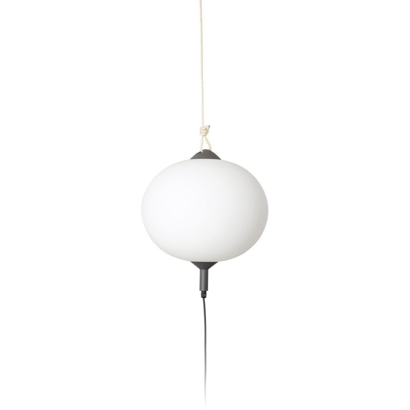 

Faro Barcelona - SAIGON Lámpara portátil y colgante gris/blanco mate R45 - GRIS OSCURO
