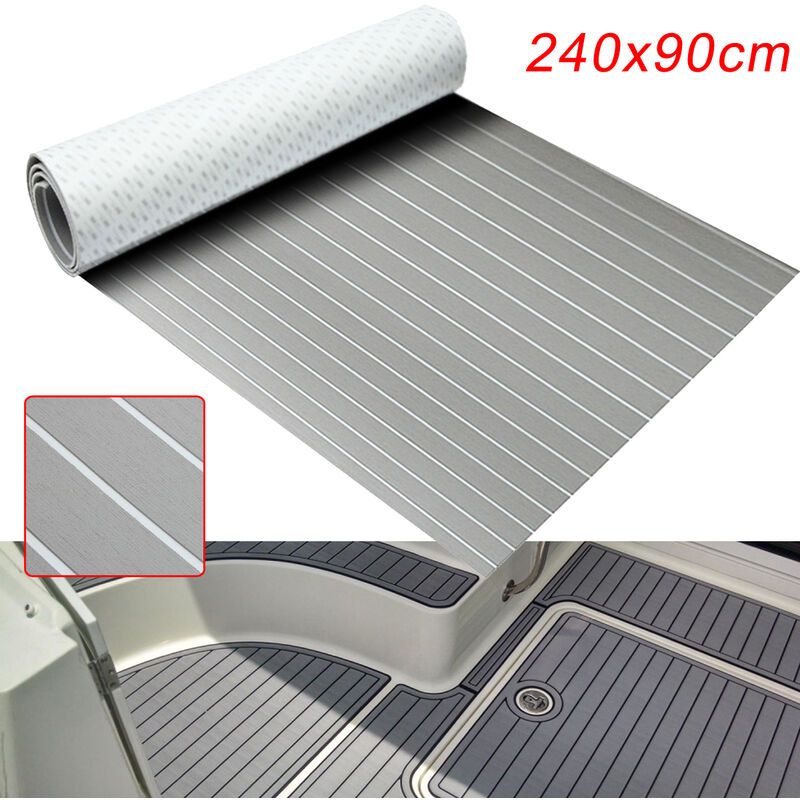 Insma - Sailor Boat Deck Sheet eva Foam Yacht Teak Decking Mat 240cmx90cmx5mm