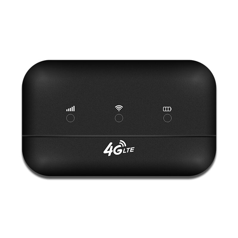 

Sailsky XM41 4G LTE WiFi movil Enrutador WiFi portatil MiFi con ranura para tarjeta SIM Luz indicadora LED 3000mAh Bateria Version europea, Negro,