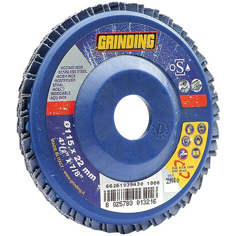 Disco lamellare smerigliatrice 125 mm 40 G CUT FIX 795724