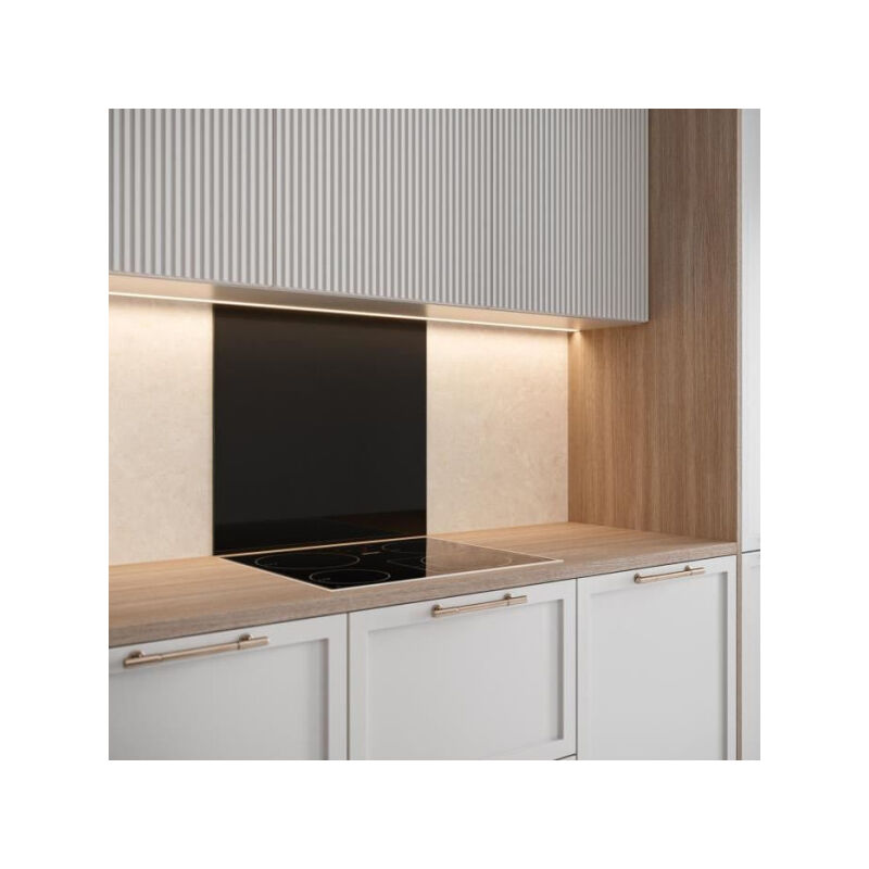 Credence Saint Gobain Noir mat - Verre - 45x90