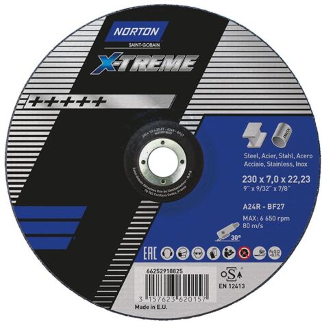 Saint Gobain Norton Clipper Schruppscheibe X-Treme 230x7,0 T27