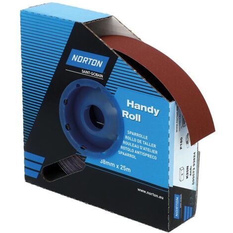 Saint Gobain Norton Clipper Sparrolle K20N 38 mmx25 m P180