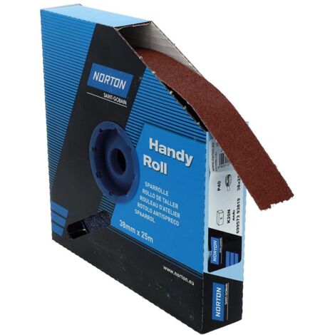 Saint Gobain Norton Clipper Sparrolle K20N 38 mmx25 m P40
