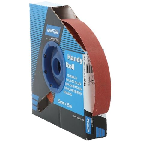 Saint Gobain Norton Clipper Sparrolle R222 25 mmx25 m P600