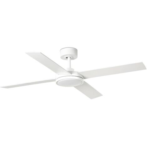 SAINT L Ventilatore da soffitto con luce bianca 34265