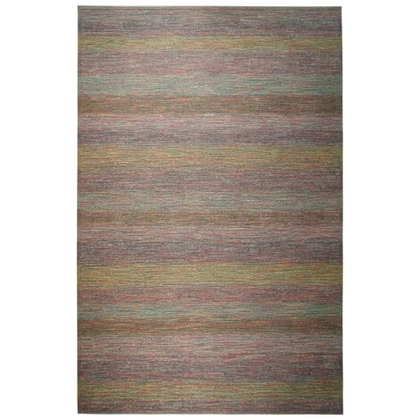 SAINT-TROPEZ - Tapis extérieur-intérieur motifs lignes vert 200x290