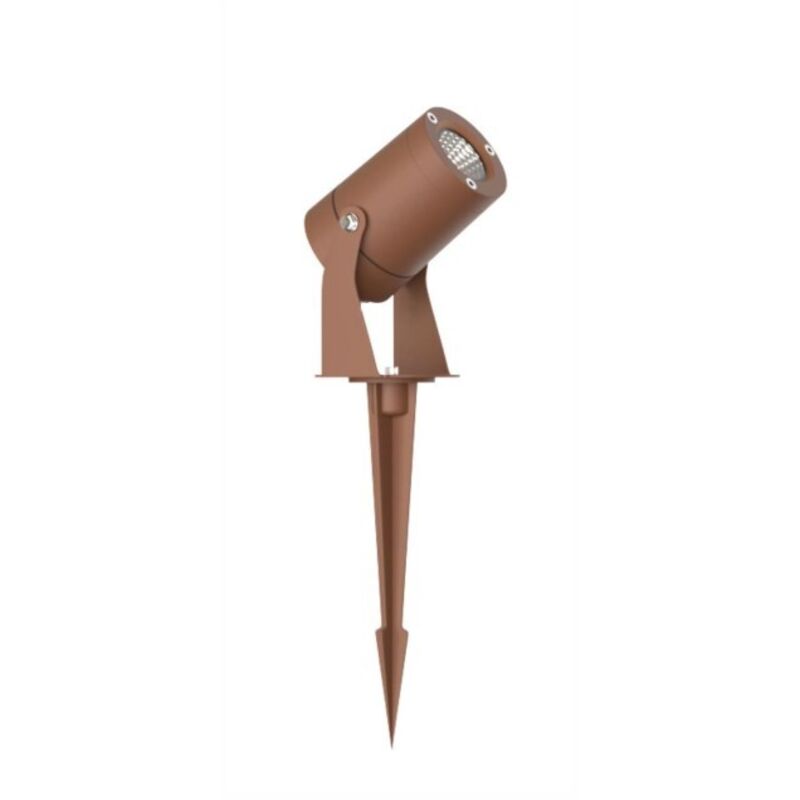 Sair - Spot LED rond 10W IP65 Corten 2200K - Éclairage de jardin pour plantes ou haies h36cm - Beneito Faure Sair - Spot LED rond 10W IP65 Corten 2200K - Éclairage de jardin pour plantes ou haies h36cm - Beneito Faure