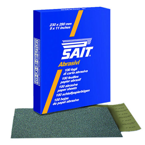 Sait carta abrasiva s-saitac cw-c mm. 230x280 grana 1.200 (25 fogli) - Sait