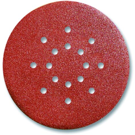 Sait DISCO ABRASIVO AUTOAGGRAPPANTE PER LEVIGATRICI MURO ÃƒÂƒÃ‚Â˜ mm. 225 - 16 fori grana 180 - 25 pezzi