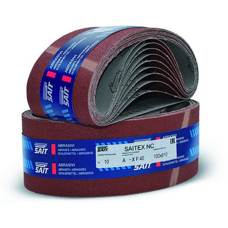 Sait NASTRO ABRASIVO SAITEX-NC mm. 75x457 grana 100 10.00 pz