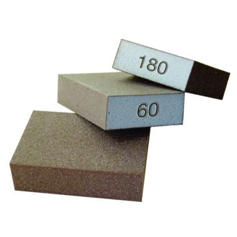 Sait SPUGNETTA ABRASIVA BLOCK FM-BL mm. 100x70x26 h grana 36 (grossa) 50 PZ