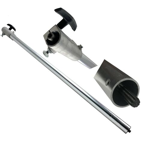 Sakawa – Barre de transfert 26 mm pour débroussailleuse – Compatible avec accessoires type 7 mm carré – Installation simple – Longueur 780 mm