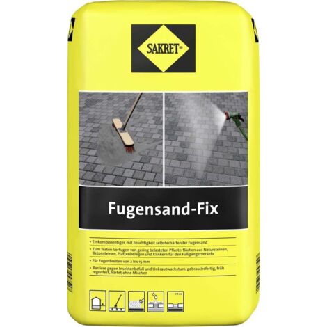 Sakret Fugensand fix grau 15 kg Fugenmaterial & Spielsand