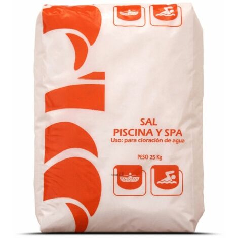 Sal Para Piscina y Spa - Saco 25 Kg