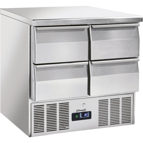Saladette 4 tiroirs GN 1/1 - Casselin