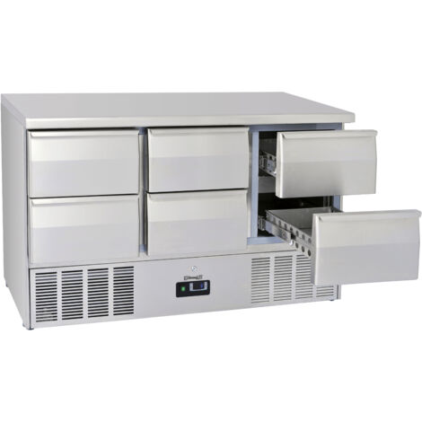Saladette 6 tiroirs GN 1/1 - Casselin