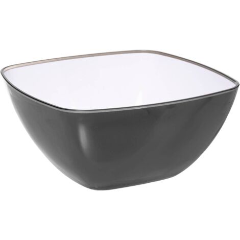 Saladier d25cm square gris anthracite - 5five