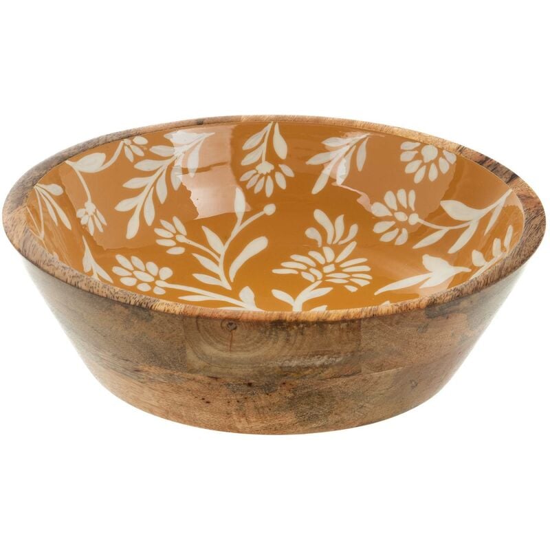 Saladier en bois de manguier 25 cm Capucine