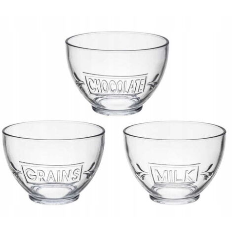 Saladier transparent pour en-cas 680 ml 12,7 x 9 cm