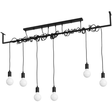 SALAMANCA 6 black chandelier