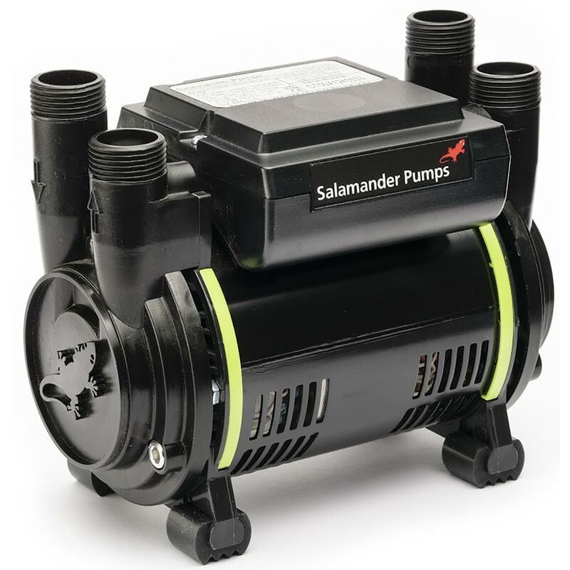 Salamander Pumps Ct75 Xtra Twin 2 Bar Shower Pump (H)160Mm (W)120Mm (L