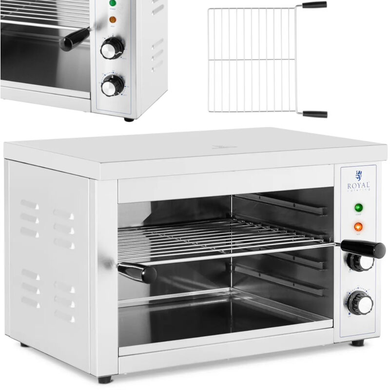 Royal Catering Salamander Toaster Zum Toasten Von Aufläufen 50-300 C 3000 W