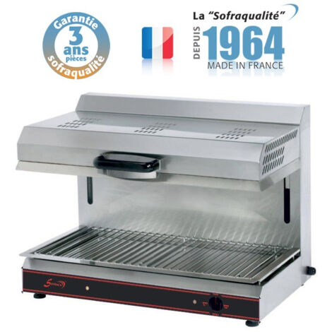 Salamandre de Cuisine électrique - Plafond mobile - Résistances blindées - Sofraca