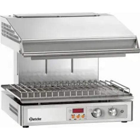 Salamandre de Cuisine Professionnelle Hi-Light - 3 Zones - Bartscher