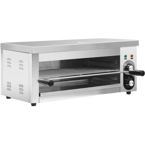 Salamandre Gastronorm électrique 2500 W Acier inoxydable