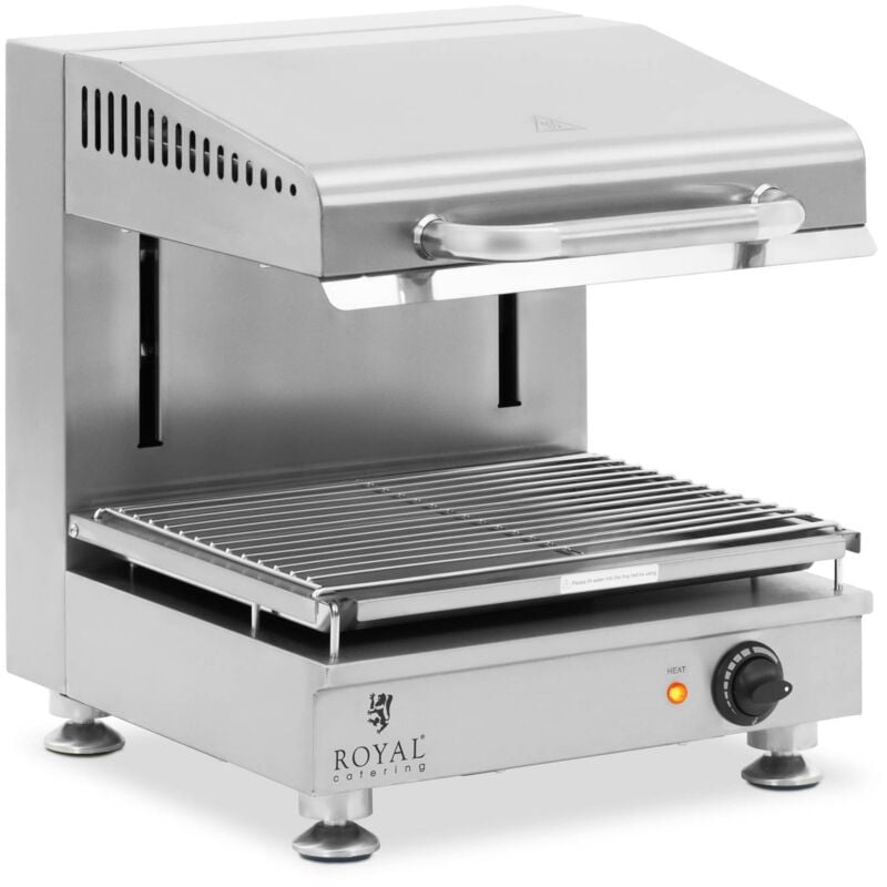Royal Catering - Salamandre professionnelle 2 800 w 230 v avec résistance réglable antisurchauffe