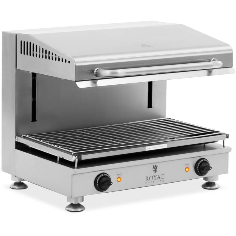 Royal Catering - Salamandre professionnelle 5 000 w 400 v avec résistance réglable antisurchauffe