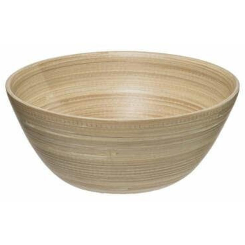 5Five Simply Smart Salatschüssel 3, 5 L Bambus 30 Cm Natur Hell