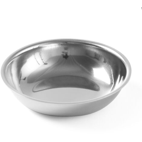 Salatschüssel aus Edelstahl, Durchmesser 65 mm, 6er-Set - Hendi 452714