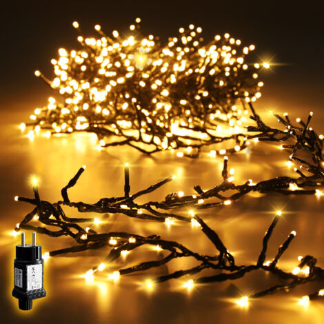 3000 LED Lichterkette 22 M – Kaltweiß & Warmweiß Mix, 8 Lichteffekte, IP44 Für Innen & Außen, Inkl. Netzteil, Perfekt Für Weihnachtsdeko Oder Party